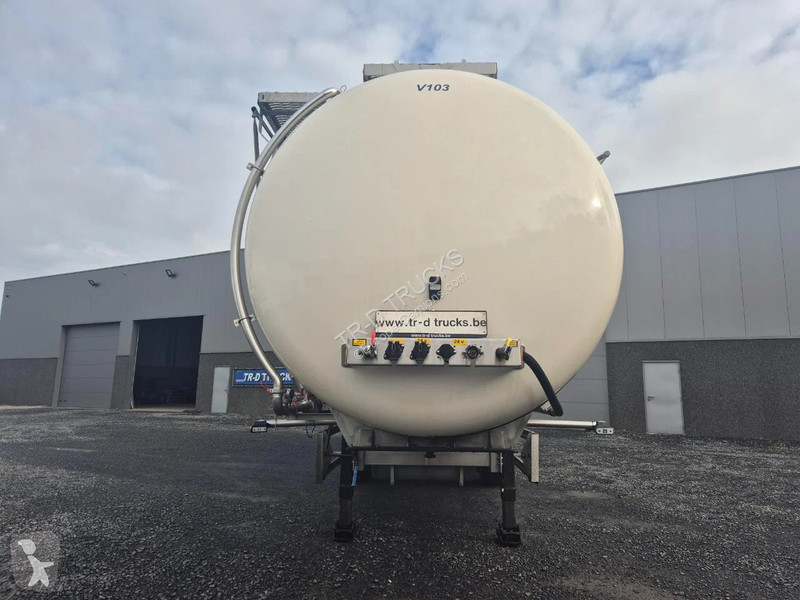 نصف مقطورة Van Hool 26500L INSULATED INOX TANK...