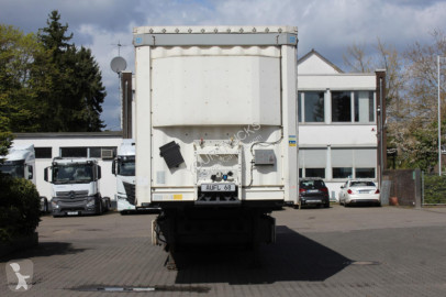 Semitrailer skjutbara ridåer (flexibla skjutbara sidoväggar) Krone