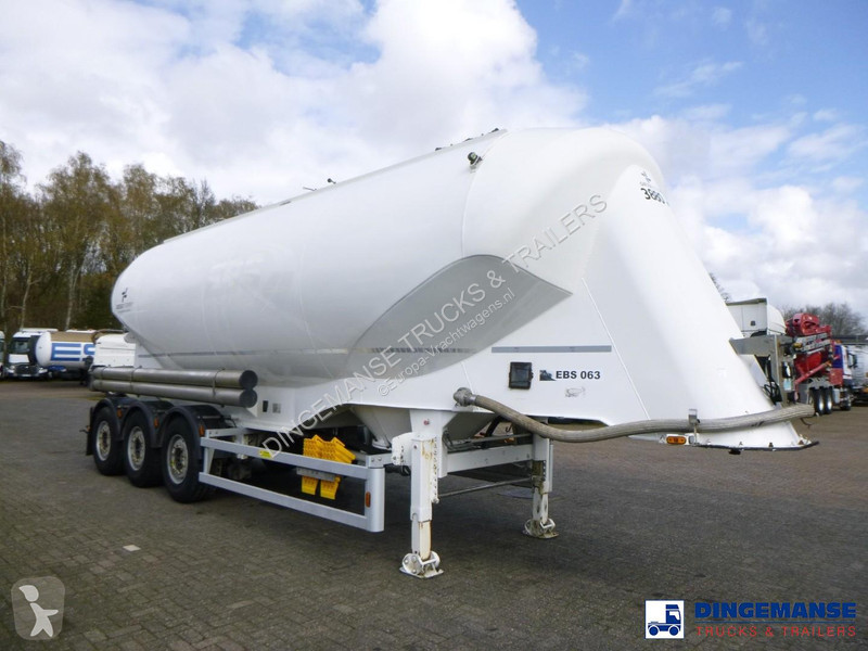 نصف مقطورة  Powder tank alu 40 m3 / 1 comp