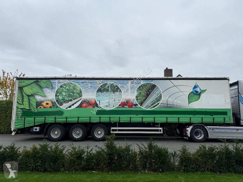 نصف مقطورة Pacton Oprijklep-schuifzeilen