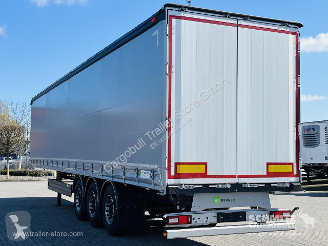 نصف مقطورة Berger Curtainsider Standard Getränke