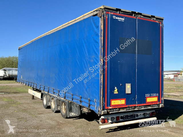 نصف مقطورة Krone Curtainsider Mega