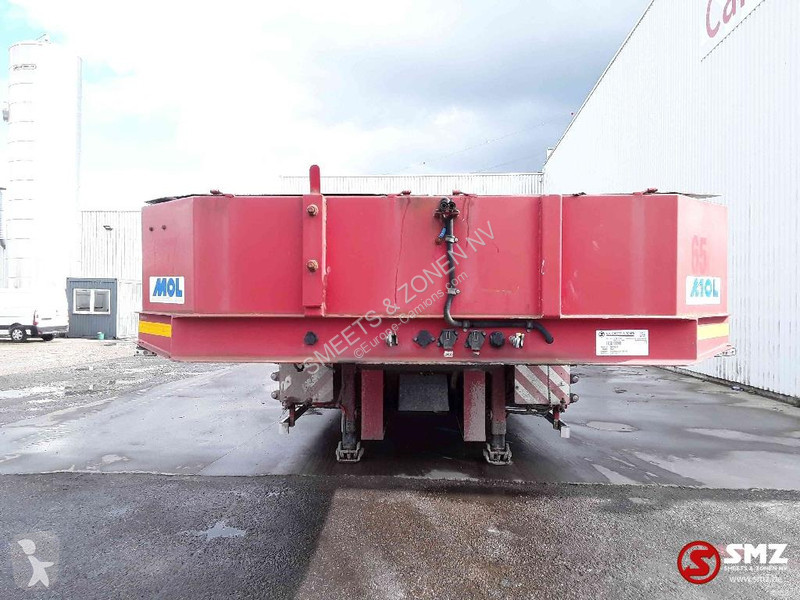 نصف مقطورة MOL Oplegger top hydr as/axles