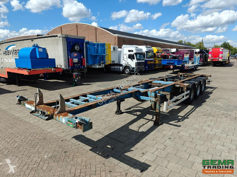 نصف مقطورة Pacton T3-007 3-Axle SAF - Drum...