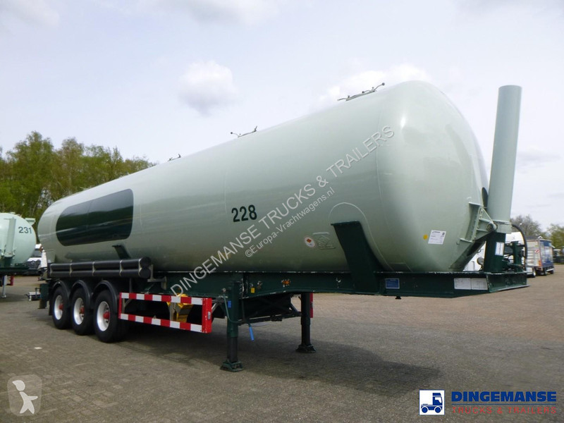 نصف مقطورة Feldbinder Powder tank alu 60 m3...