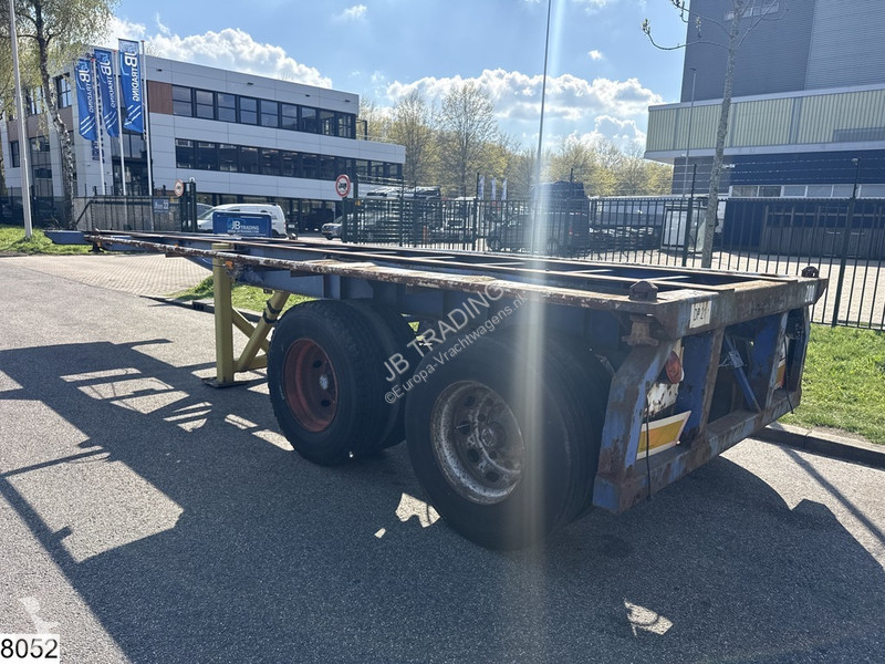نصف مقطورة Groenewegen Chassis 20 ft,...