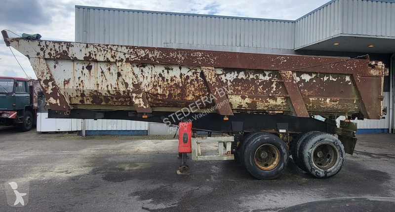 Semirimorchio Trailor 2 Axle , 8 Tyres , Steel...