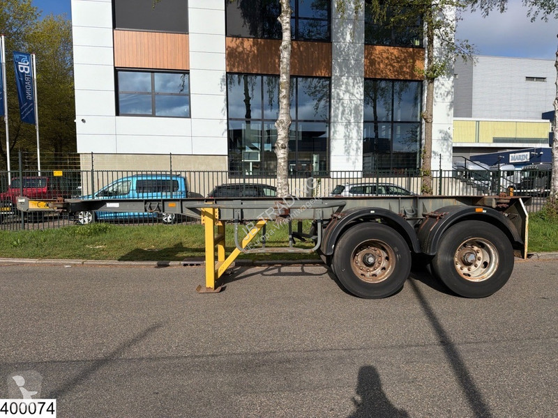 نصف مقطورة IWT Container 20 FT, Steel spring
