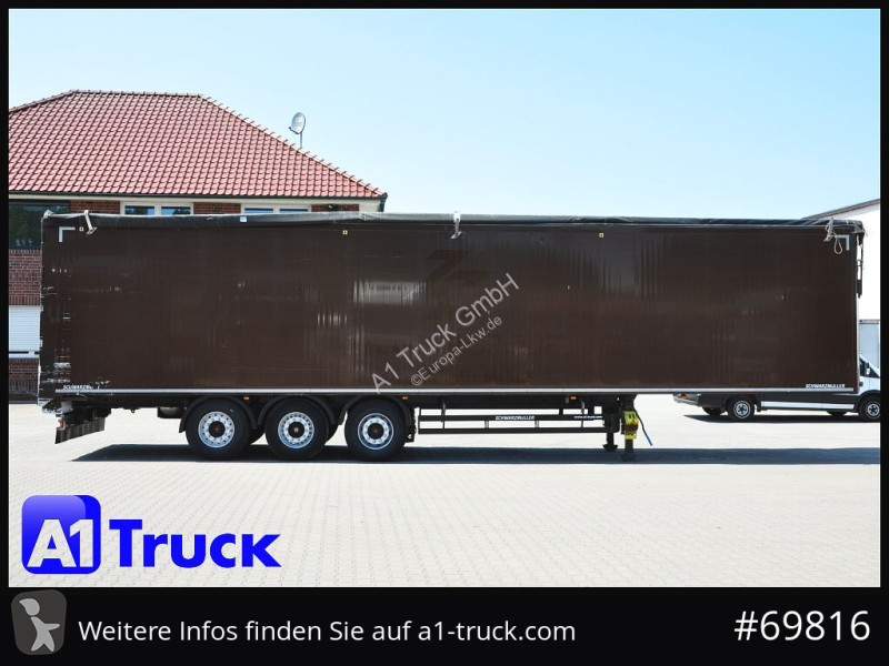 نصف مقطورة Schwarzmüller Vollalu, 90m³, 7620...