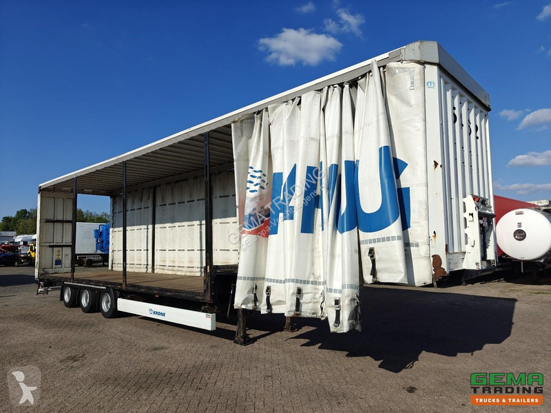 Semi remorque Krone 13.6m Sliding Curtains -...