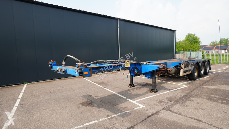 نصف مقطورة Pacton 3 axle container chassis...