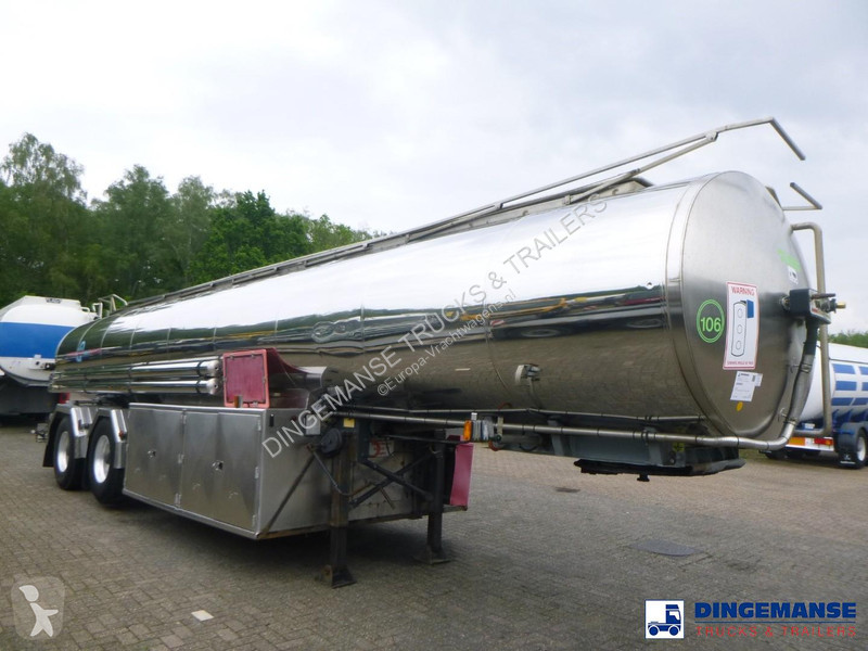 نصف مقطورة Magyar Fuel / oil tank inox 23 m3 /...