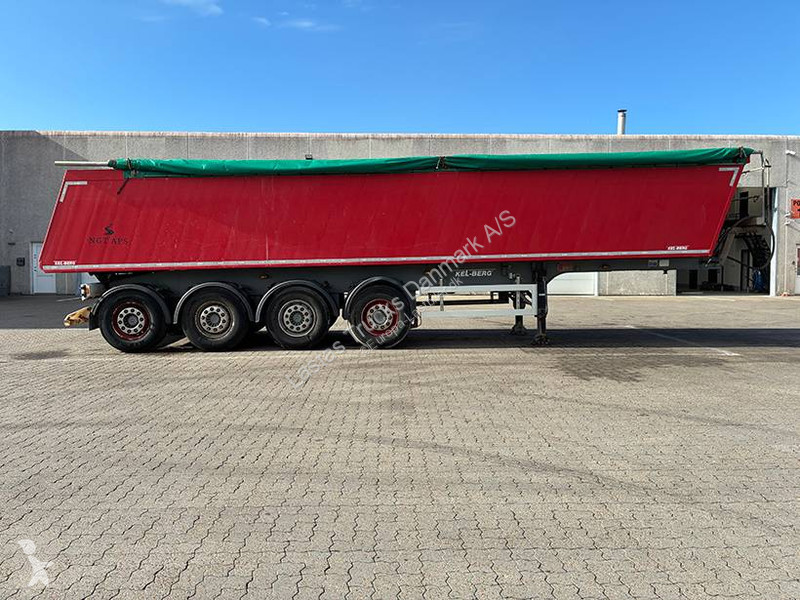 Sættevogn Kel-Berg Tipper / Alukastenmulde...