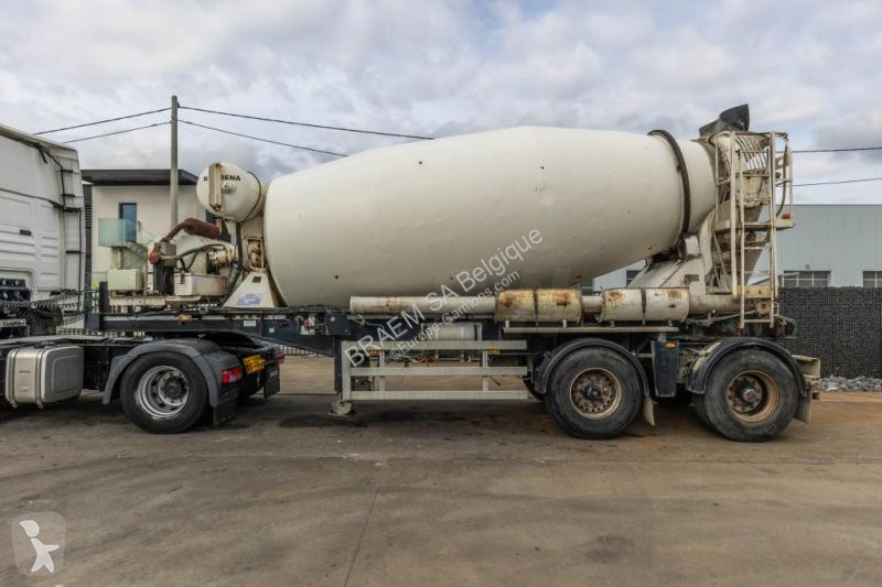نصف مقطورة Renders  BETON MIXER 12M3 + MOTOR...