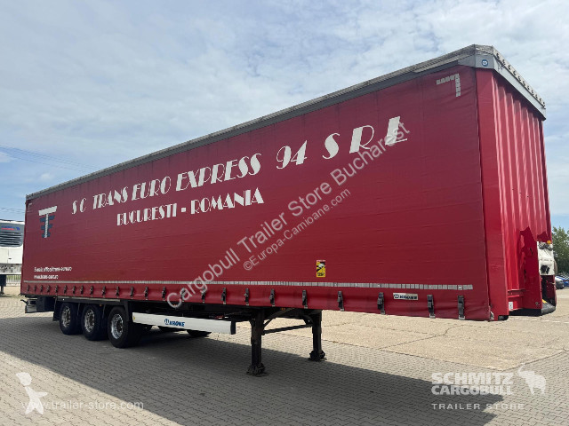 نصف مقطورة Krone Curtainsider Mega