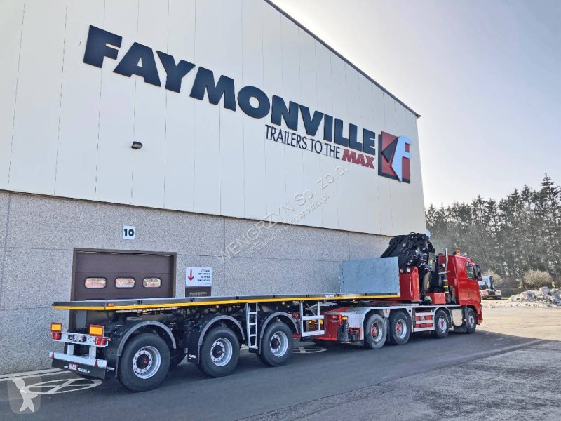 Náves MAX Trailer MAX410 Ballastauflieger...