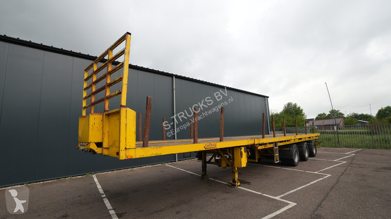 نصف مقطورة Nooteboom 3 axle extendable flatbed...
