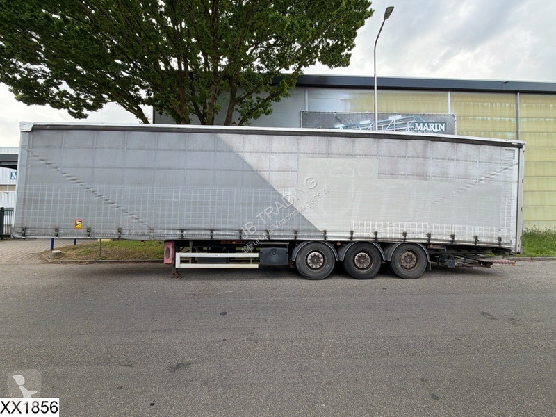 نصف مقطورة Fruehauf Tautliner Dhollandia