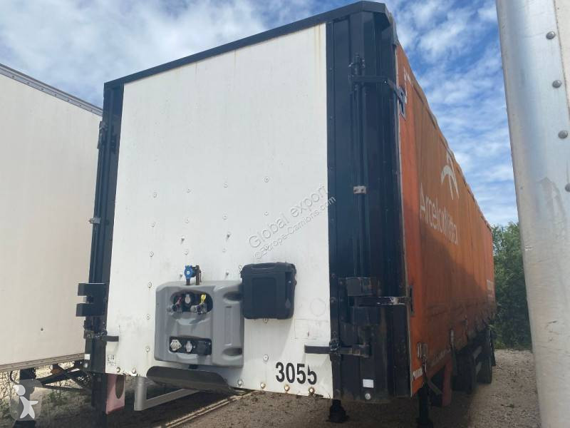 Semirimorchio Fruehauf City TRIDEC Bachée