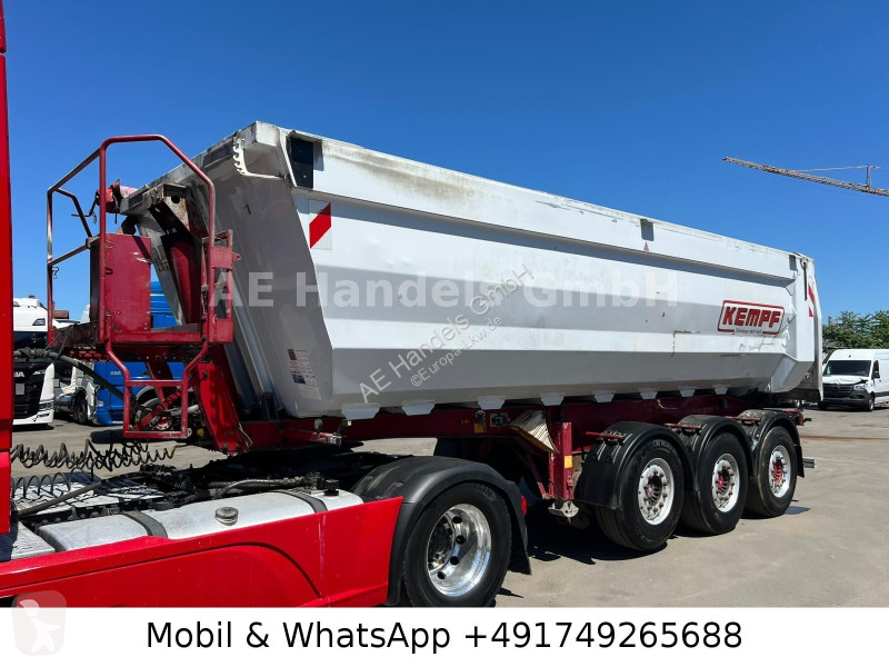 نصف مقطورة Kempf SKM 35/3 Alu-Mulde...