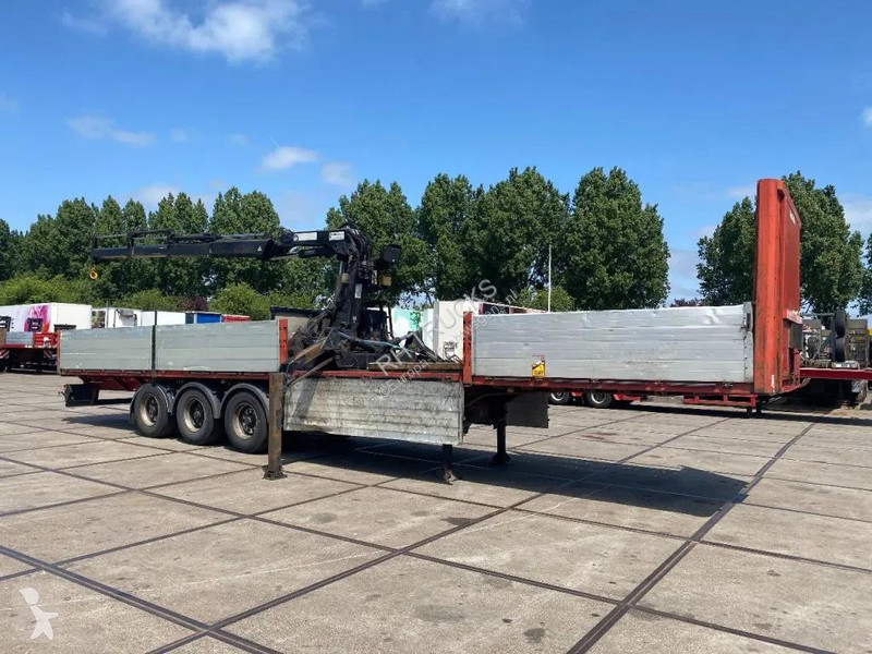 نصف مقطورة Lecitrailer 3 AXLE - BPW + HIAB R165 F3