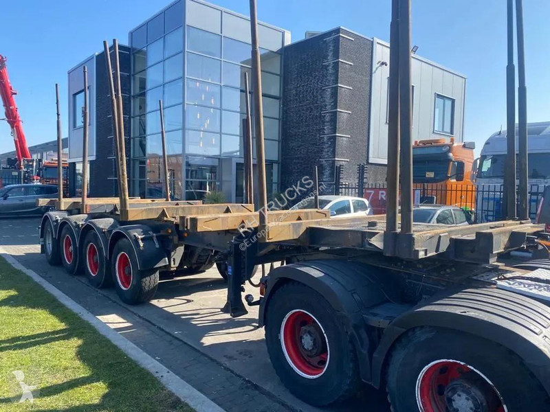 نصف مقطورة Doll 4 AXLE - BPW - WOODTRANSPORT...