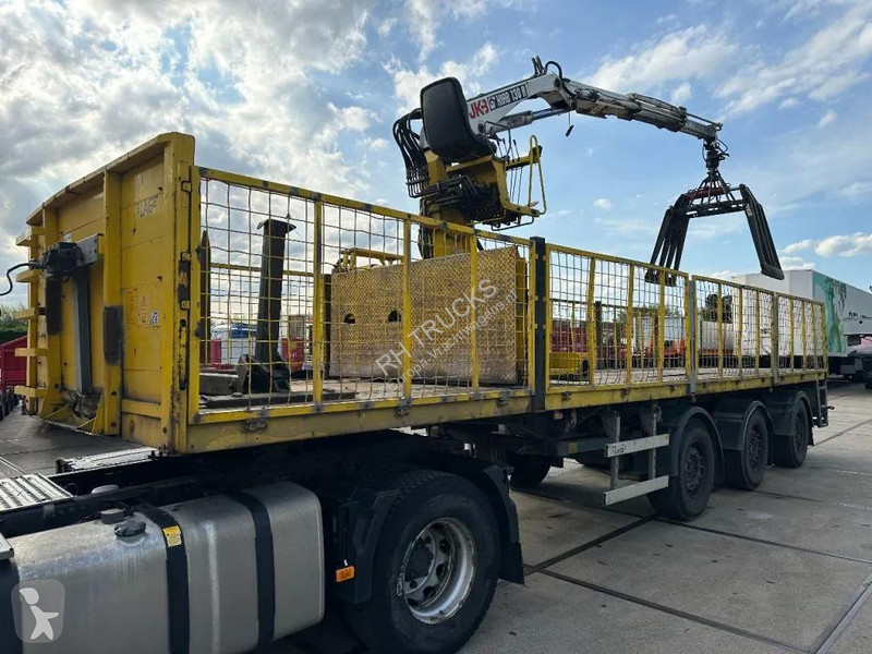 نصف مقطورة LAG 3 AXLE + HIAB 130R S2