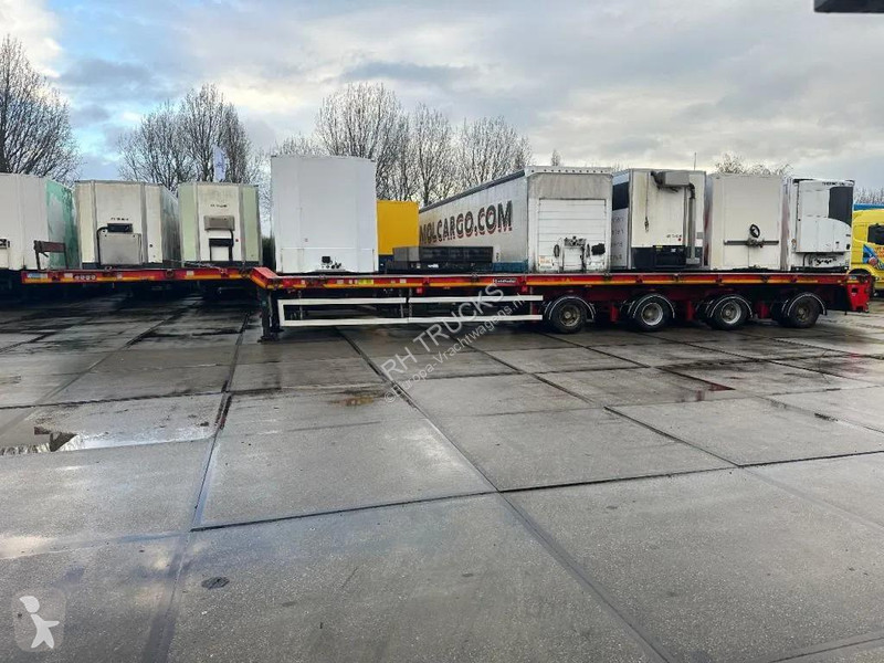 نصف مقطورة Goldhofer 4 AXLE STEERING - TRIPPLE...