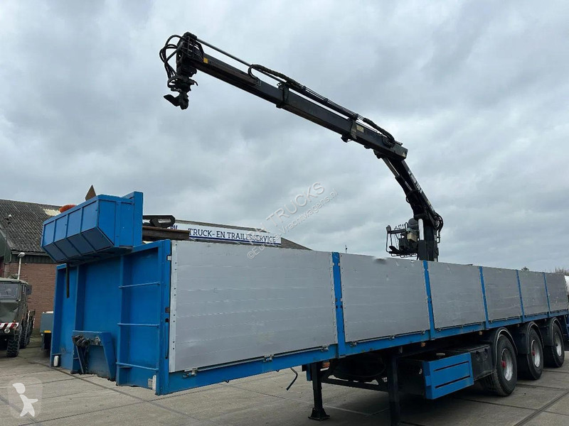 نصف مقطورة KWB P-423-STI-R 3 AXLE BPW + HIAB...