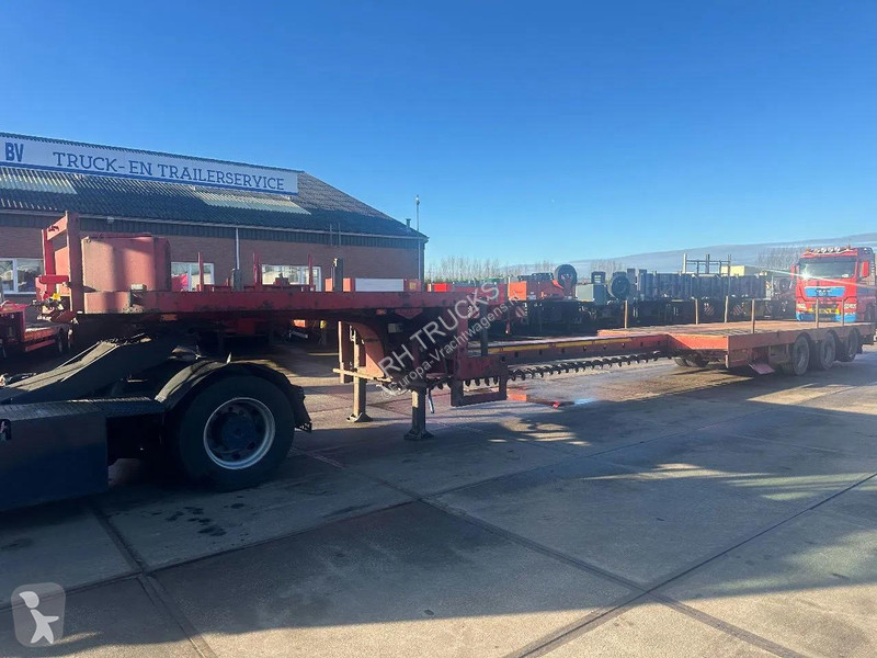 نصف مقطورة Broshuis 3 AXLE , EXTENDABLE 5 METER