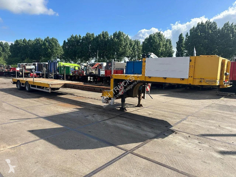 نصف مقطورة Broshuis 21N58A 2 AXLE - LAST AXLE...