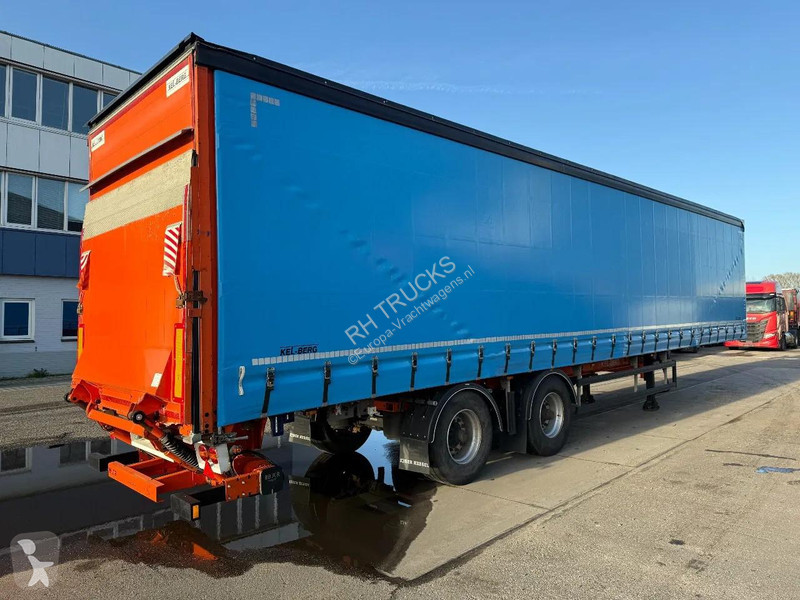 نصف مقطورة Krone 2 AXLE - WITH STEERING AXLE