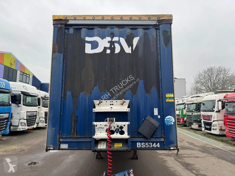 Sættevogn Krone SE 1 AXLE - SLIDING ROOF BÄR...
