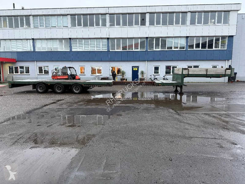 Sættevogn Kromhout 3ADSU-16-27 , LAST AXLE...