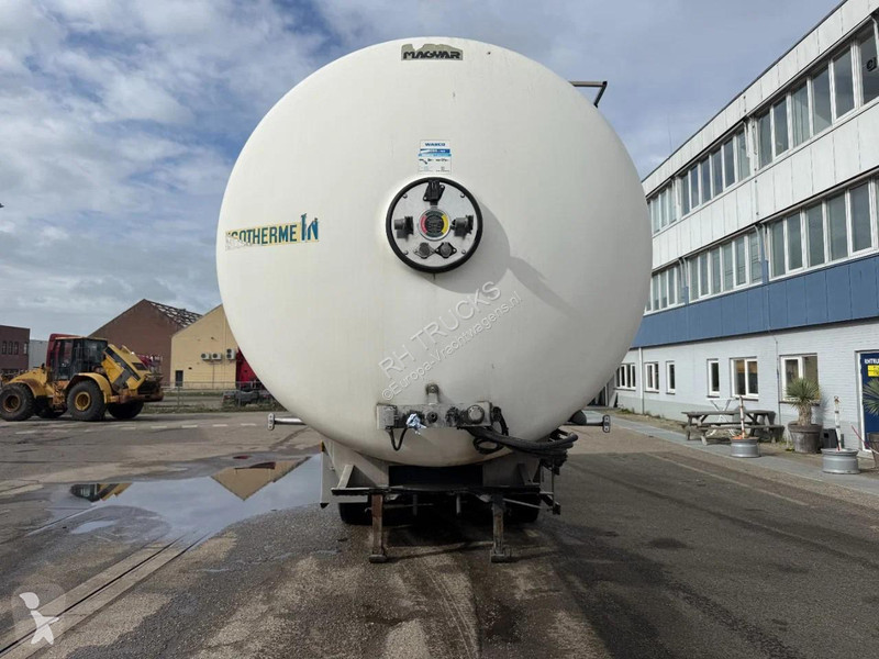 Oplegger Magyar S40EBT 3 AXLE MILKTANK