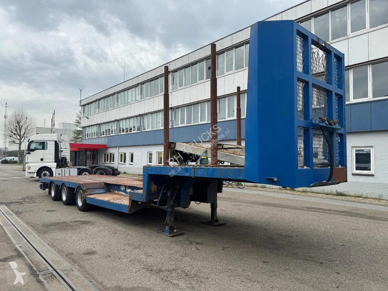 Semirimorchio Louault 3 AXLE - WITH RAMPS