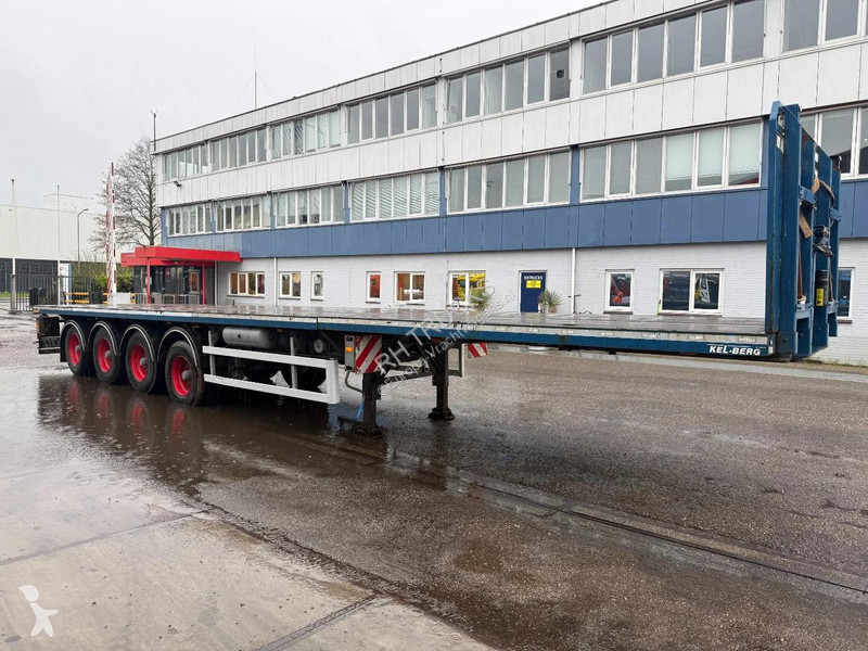 نصف مقطورة Kel-Berg E48B4 4 AXLE - BPW - LAST...