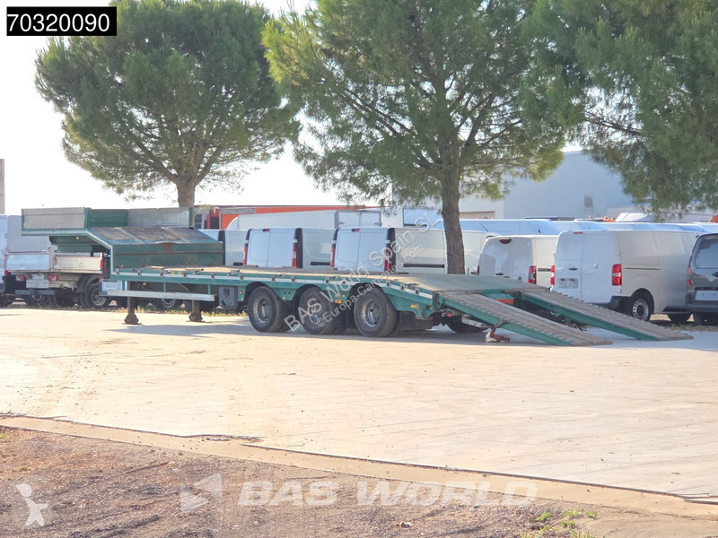 نصف مقطورة  Semiremolque Eje direccional Rampas
