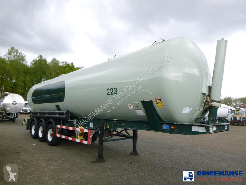 نصف مقطورة Feldbinder Powder tank alu 60 m3...