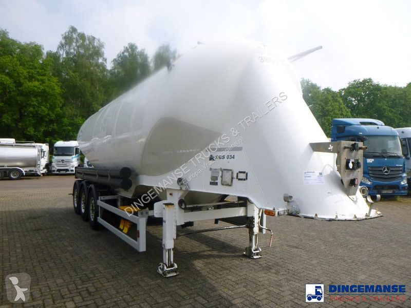 نصف مقطورة  Powder tank alu 36 m3 / 1 comp