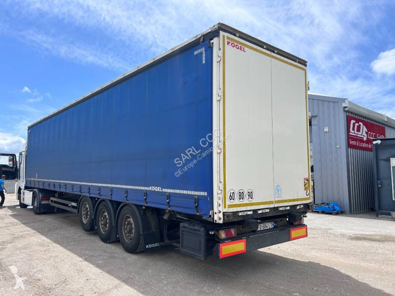 Semirremolque Kögel FQ-684-LT Plancher omega...
