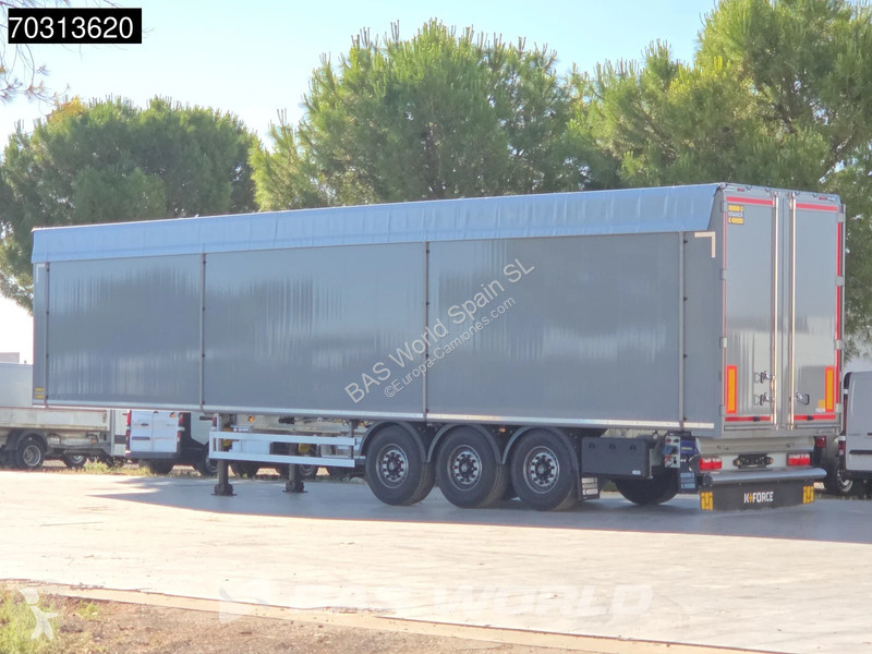 نصف مقطورة Kraker trailers CF-Z Track 10mm 92m3...