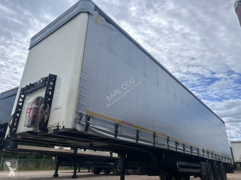 Semitrailer Kögel FT-270-QB ESSIEU RELEVABLE