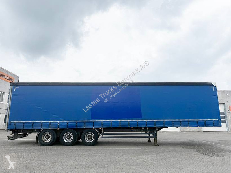 نصف مقطورة Kel-Berg Curtainsider / Planenauflieger