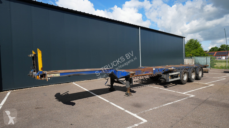 Oplegger D-TEC 3 axle container chassis...