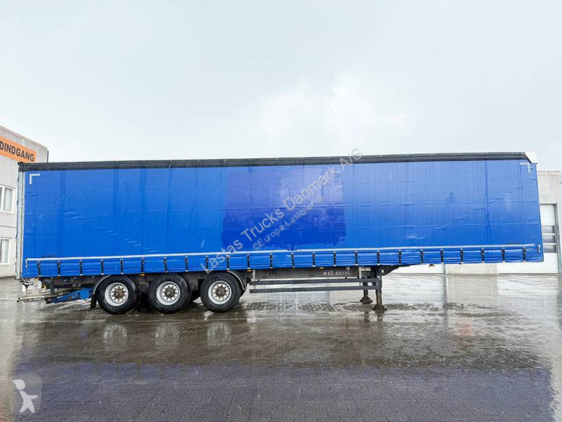 نصف مقطورة Kel-Berg Curtainsider / Planenauflieger