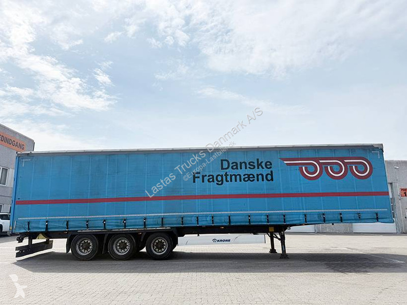 Sættevogn Krone Curtainsider / Planenauflieger
