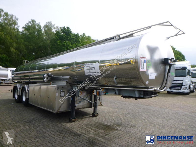 Sættevogn Magyar Fuel / oil tank inox 23 m3 / 7...