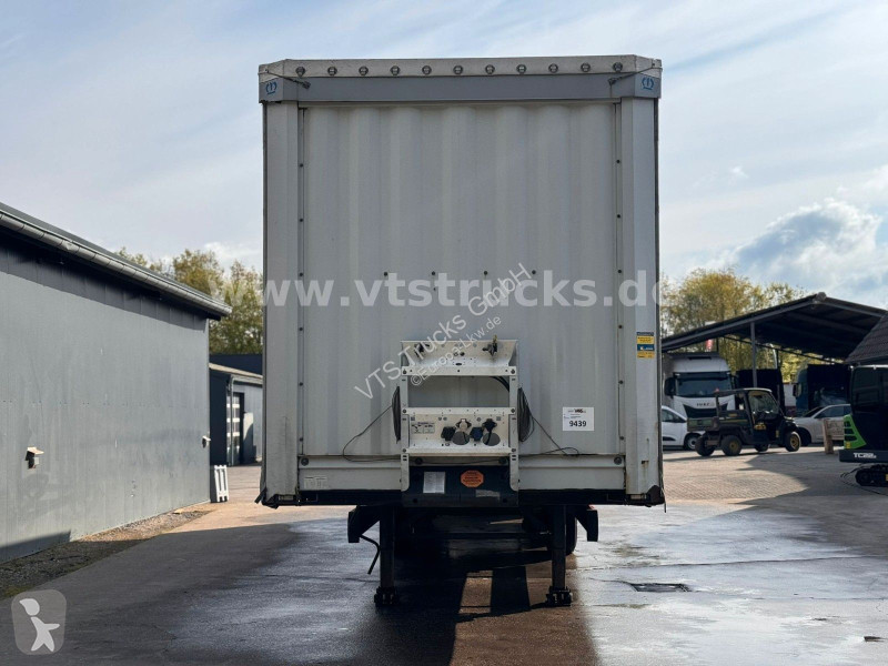 نصف مقطورة Krone Pritsche + Plane Edscha-Verdeck