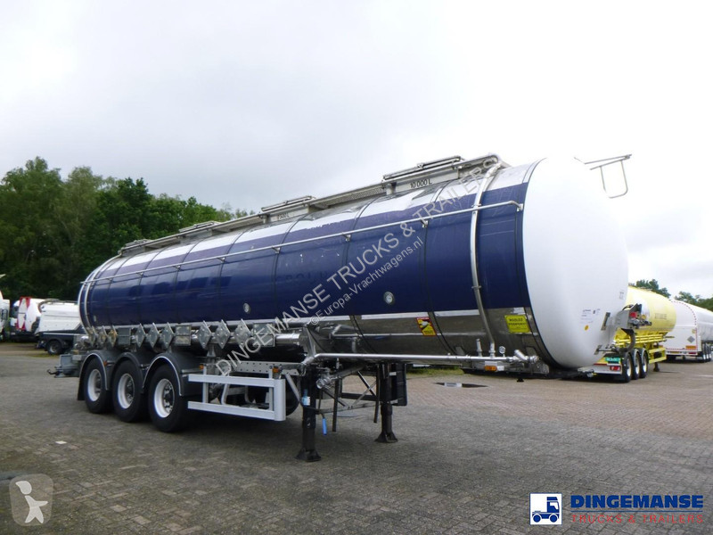 Semi remorque LAG Chemical tank inox L4BH 32.5...